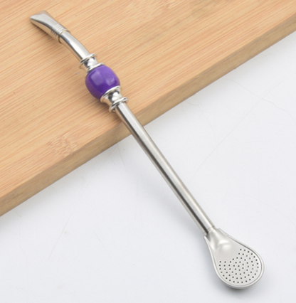 Premium Metal Reusable Straw Set with Filter & Cleaner