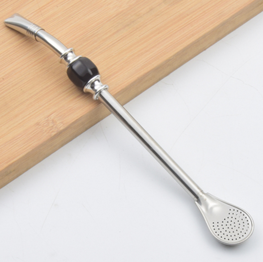 Premium Metal Reusable Straw Set with Filter & Cleaner