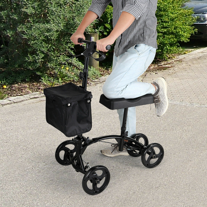 Heavy Duty Foldable Knee Scooter Walker - Halri