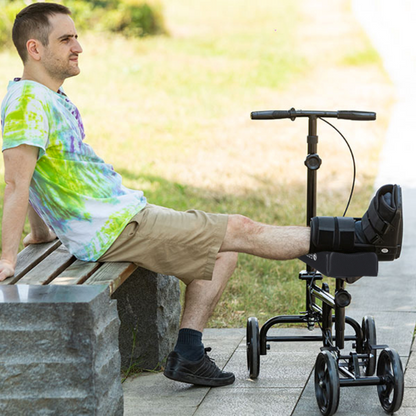 Heavy Duty Foldable Knee Scooter Walker