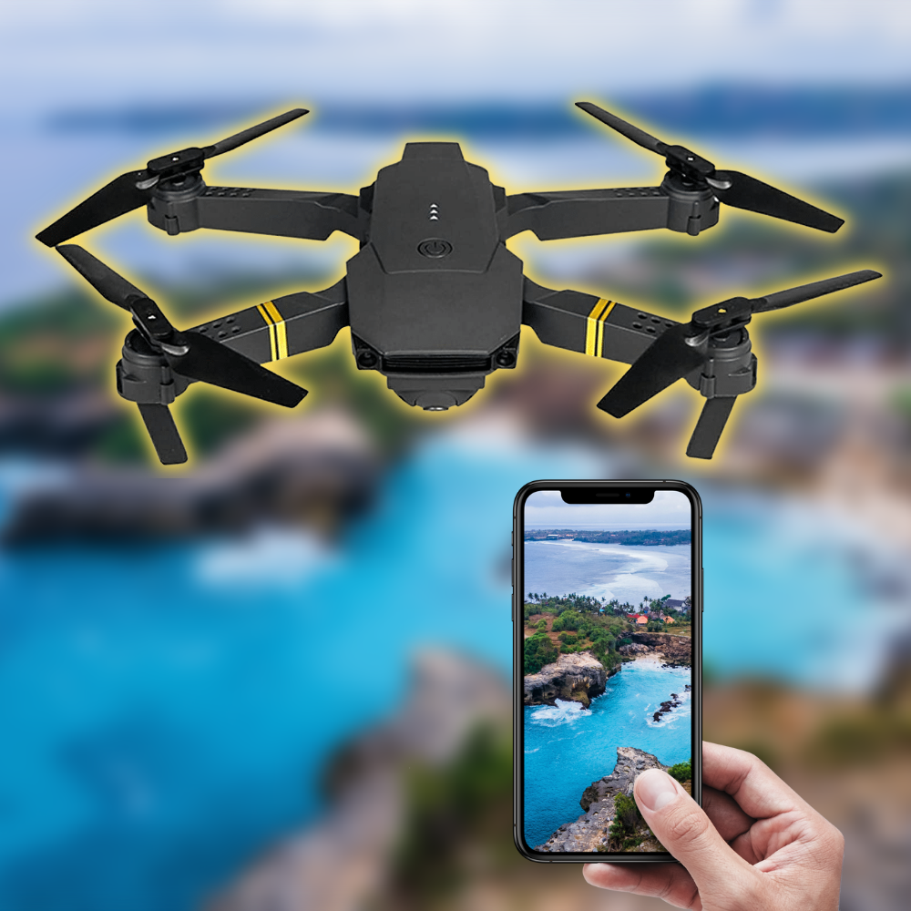 High Quality Small 4K WiFi Dual Camera Quadcopter Drone