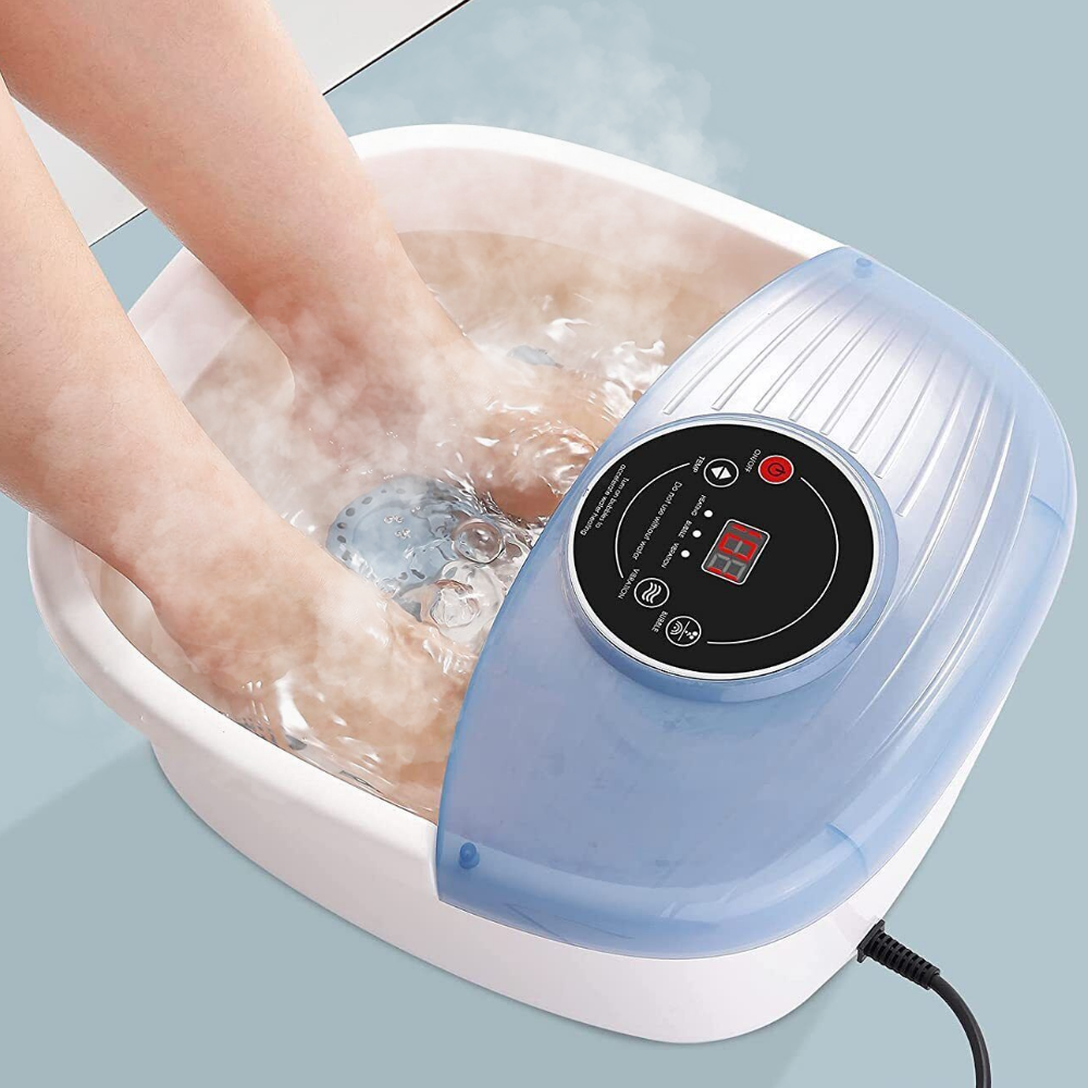 Heated Foot Spa Massage Bath with Bubbles - Halri