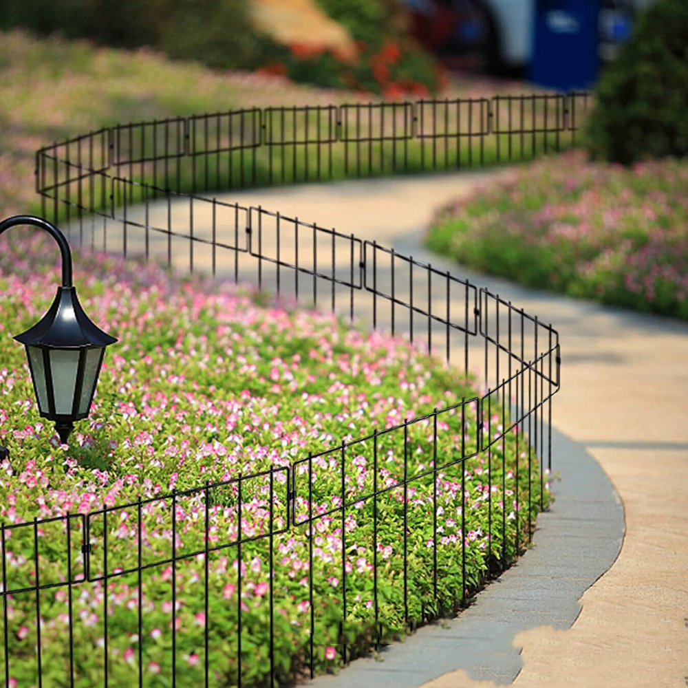 Strong Metal Yard Pet Gate Fence