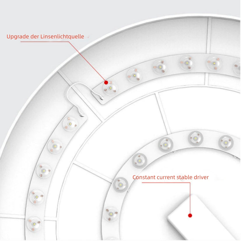 Modern Circular LED Ceiling Light Fixtures for Indoor