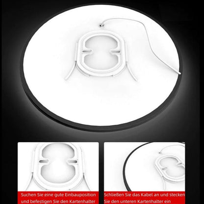 Modern Circular LED Ceiling Light Fixtures for Indoor