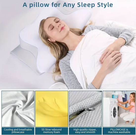 Contour Neck Support Pillow