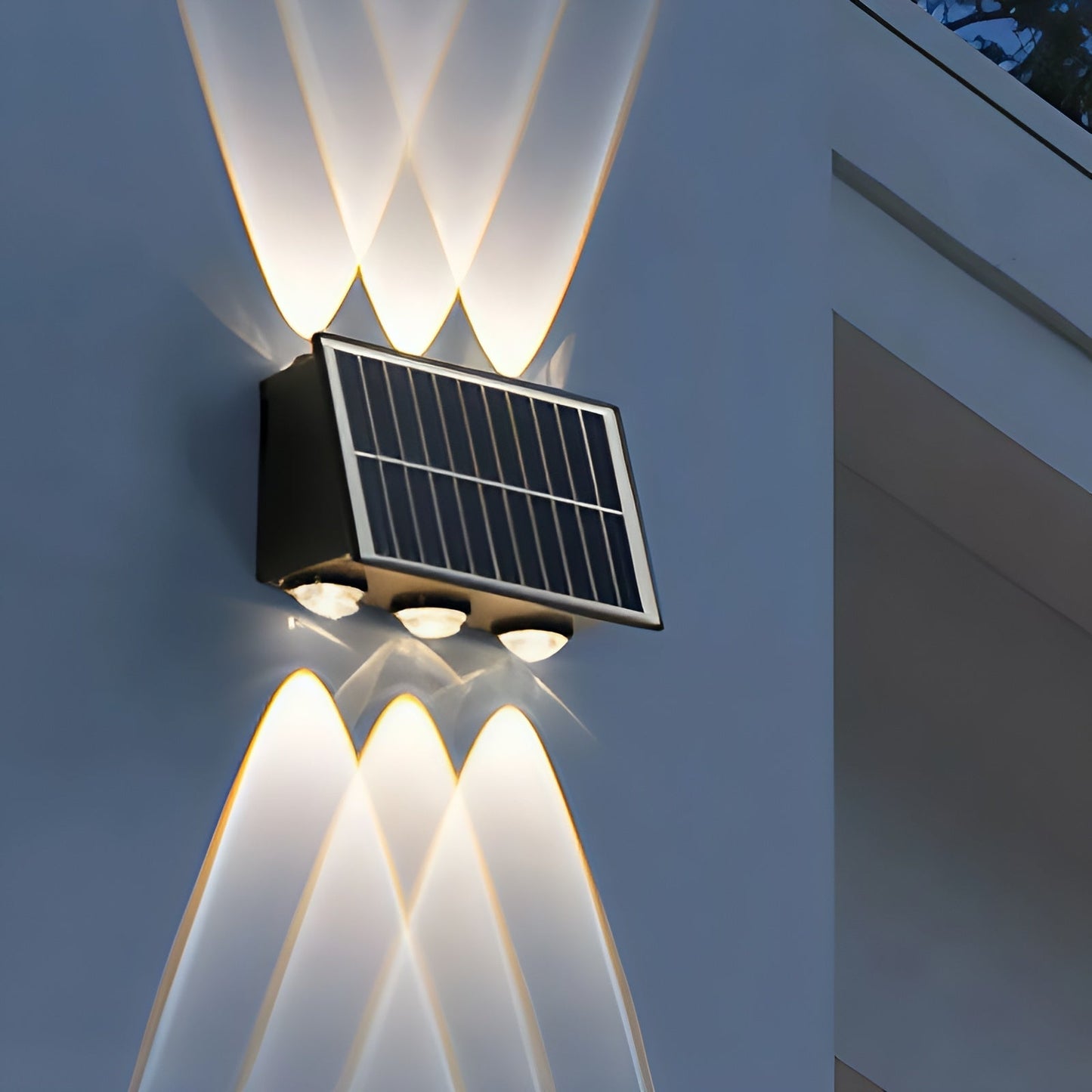 Waterproof Outdoor Solar Powered Wall Lamp - Halri