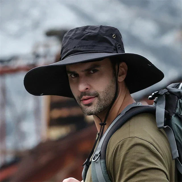 Summer Beach Men's Wide Brim Sun Hat