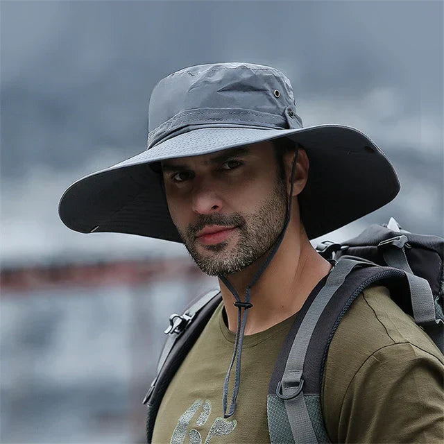 Summer Beach Men's Wide Brim Sun Hat