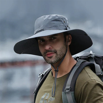Summer Beach Men's Wide Brim Sun Hat