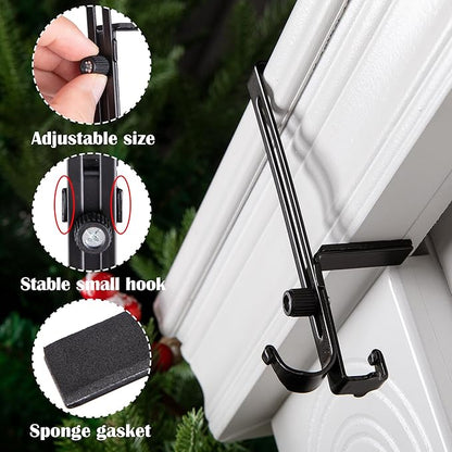 Sturdy Christmas Garlands and Stocking Hooks
