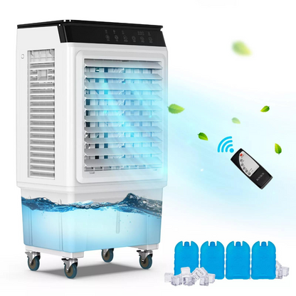 Compact Portable Evaporative Swamp Cooler Fan - Halri