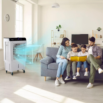 Compact Portable Evaporative Swamp Cooler Fan