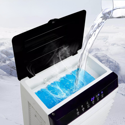 Compact Portable Evaporative Swamp Cooler Fan