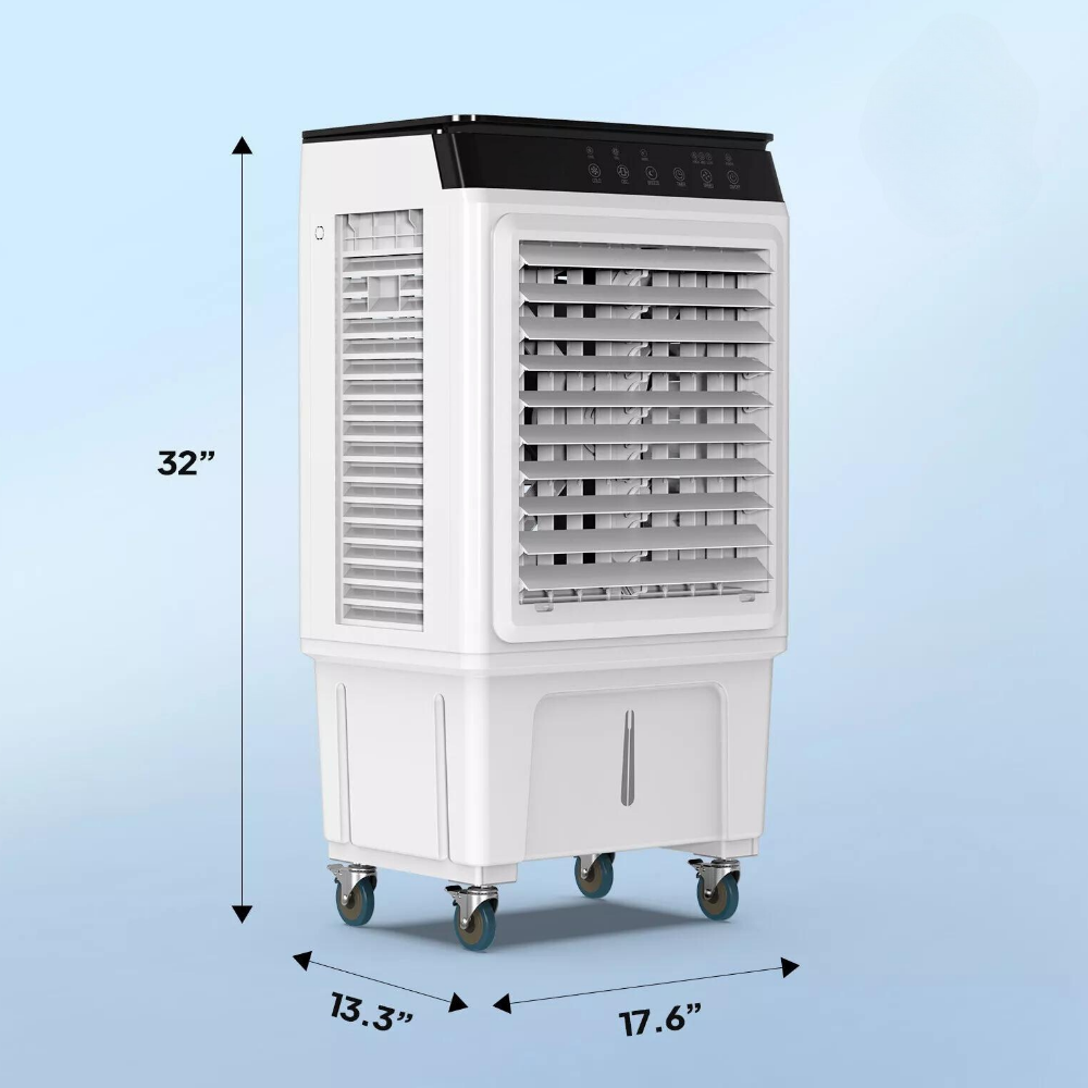Compact Portable Evaporative Swamp Cooler Fan