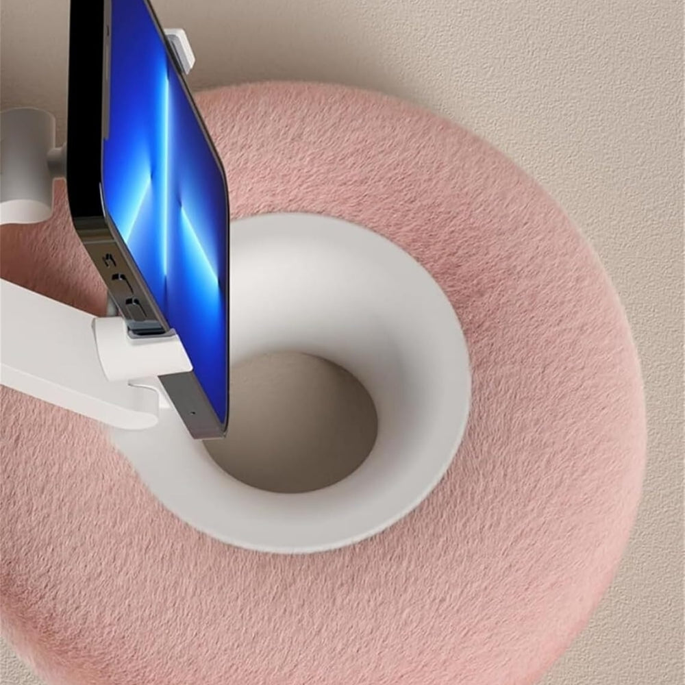 Soft Phone Stand with Detachable Snack Tray