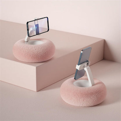 Soft Phone Stand with Detachable Snack Tray