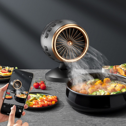 Space Saving Kitchen Exhaust Fan Ventilation System
