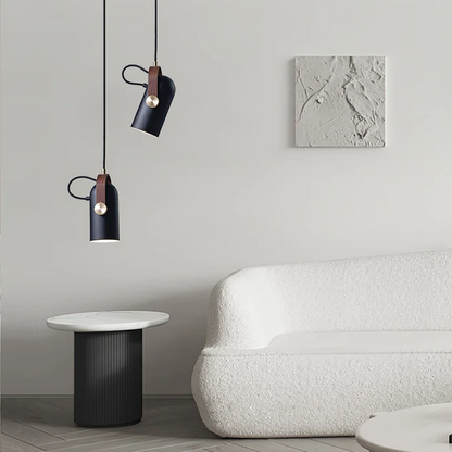 Nordic Modern Rotatable Wooden Pendant Lamp