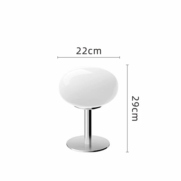 Chic Glass Cake Table Lamp