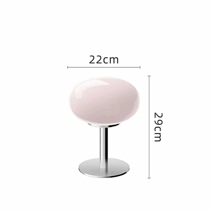 Chic Glass Cake Table Lamp