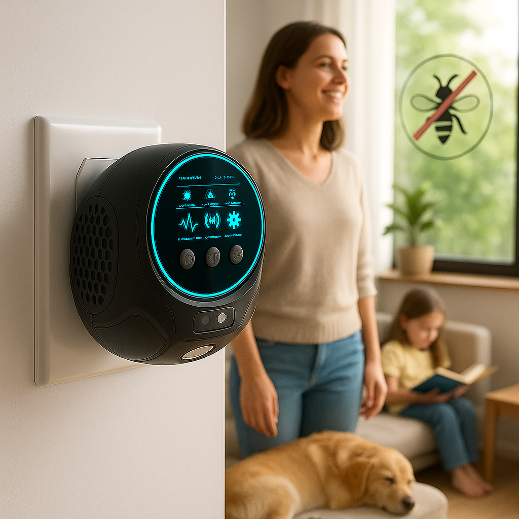 Effective Electronic Pest Repellent for Home Outdoor Use - Halri