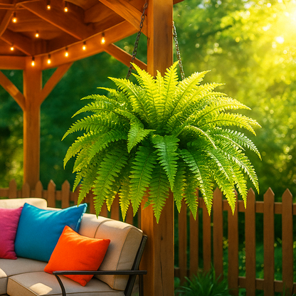 Durable Outdoor Artificial Fern Plant - Halri