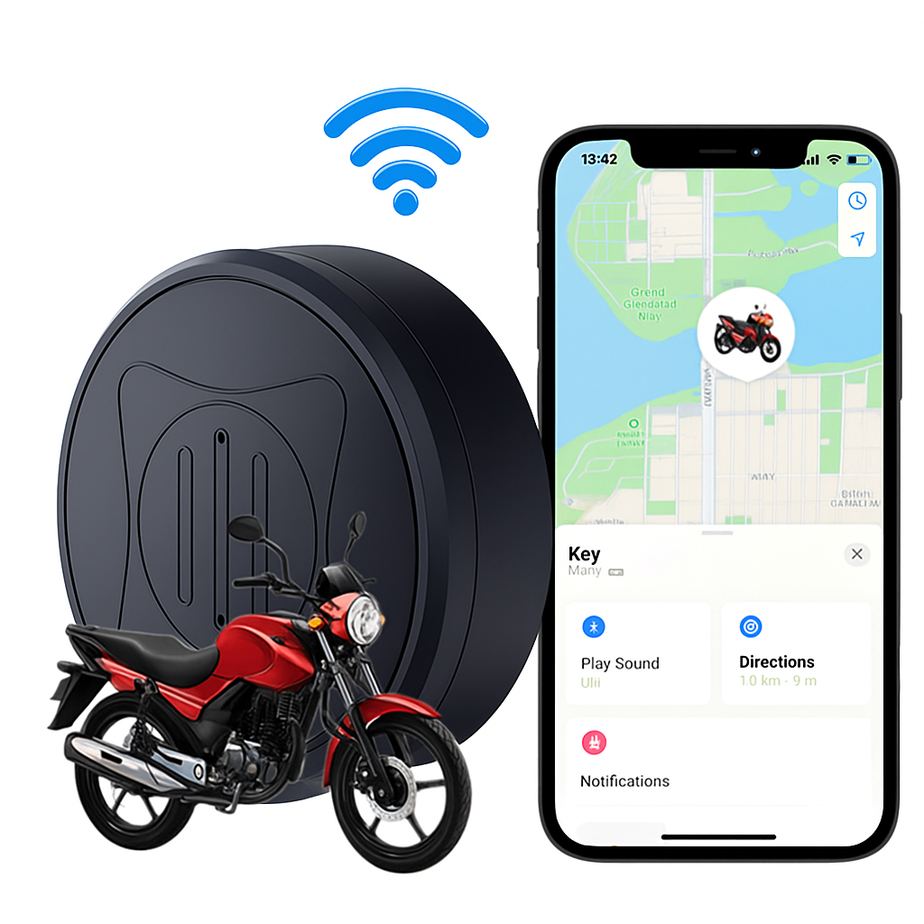 Compact GPS Bike Tracker Device - Halri