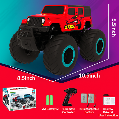 Big RC Offroad Truck Waterproof Stunt Car