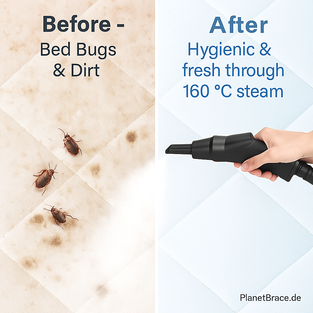 Natural Steam Mop Cleaner for Family Homes