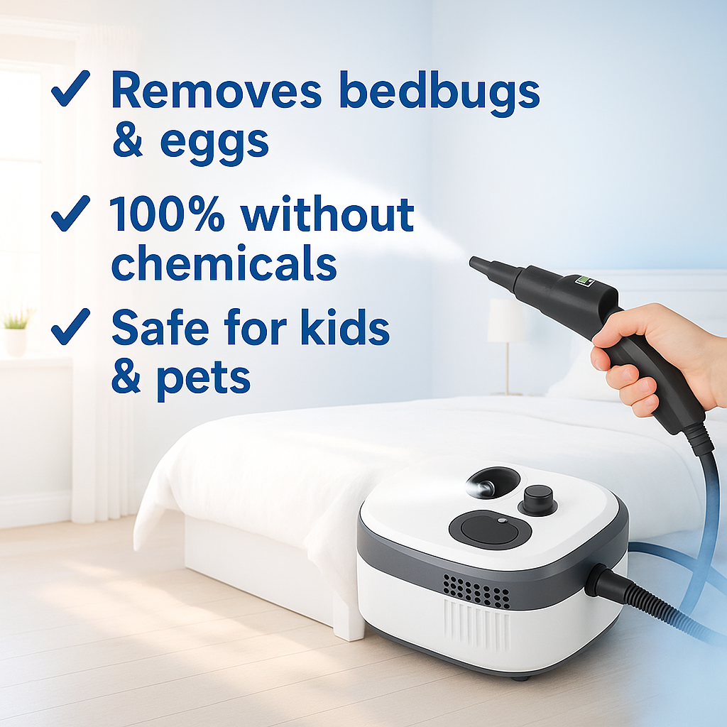 Natural Steam Mop Cleaner for Family Homes