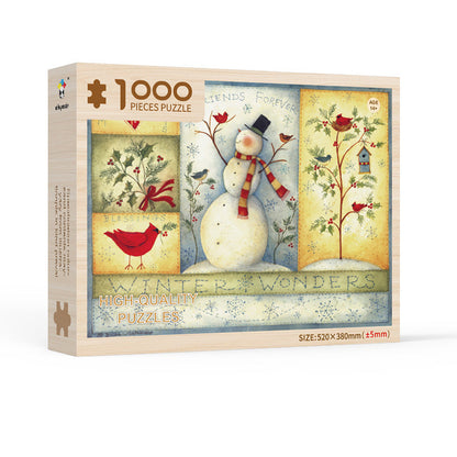 Fun Christmas Advent Puzzle Calendar 1008 Pieces
