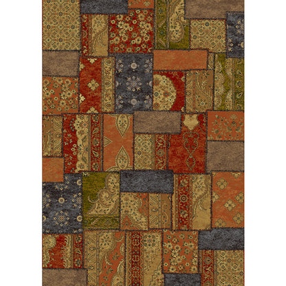 Traditional Moroccan Style Patchwork Area Rug