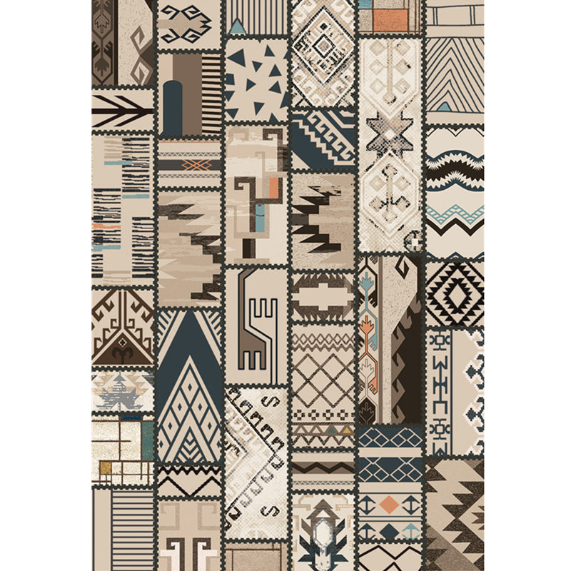 Traditional Moroccan Style Patchwork Area Rug