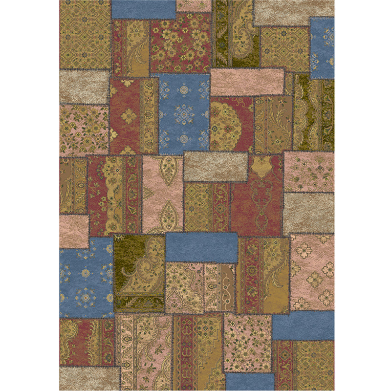 Traditional Moroccan Style Patchwork Area Rug