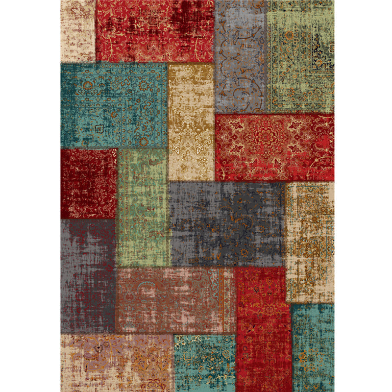Traditional Moroccan Style Patchwork Area Rug