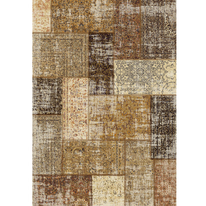 Traditional Moroccan Style Patchwork Area Rug