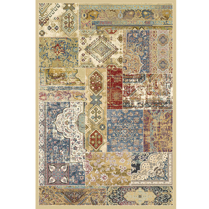 Traditional Moroccan Style Patchwork Area Rug