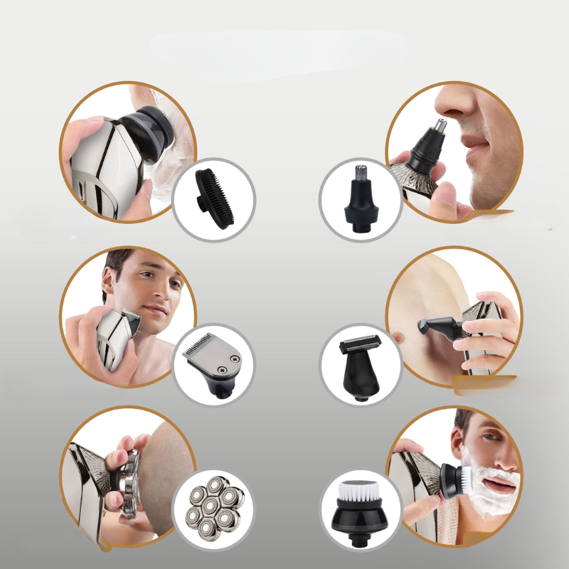 Close Shave Pro - Electric Head Razor with Spare Blade