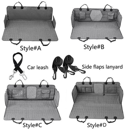 Durable Pet Car Seat Protector with Mesh Vent