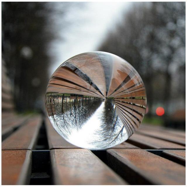 Clear Glass Crystal Ball for Pro Photography