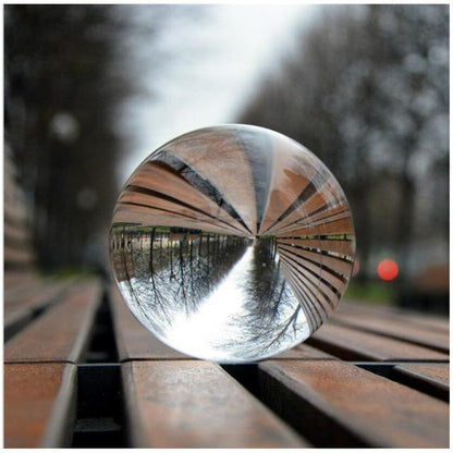 Clear Glass Crystal Ball for Pro Photography