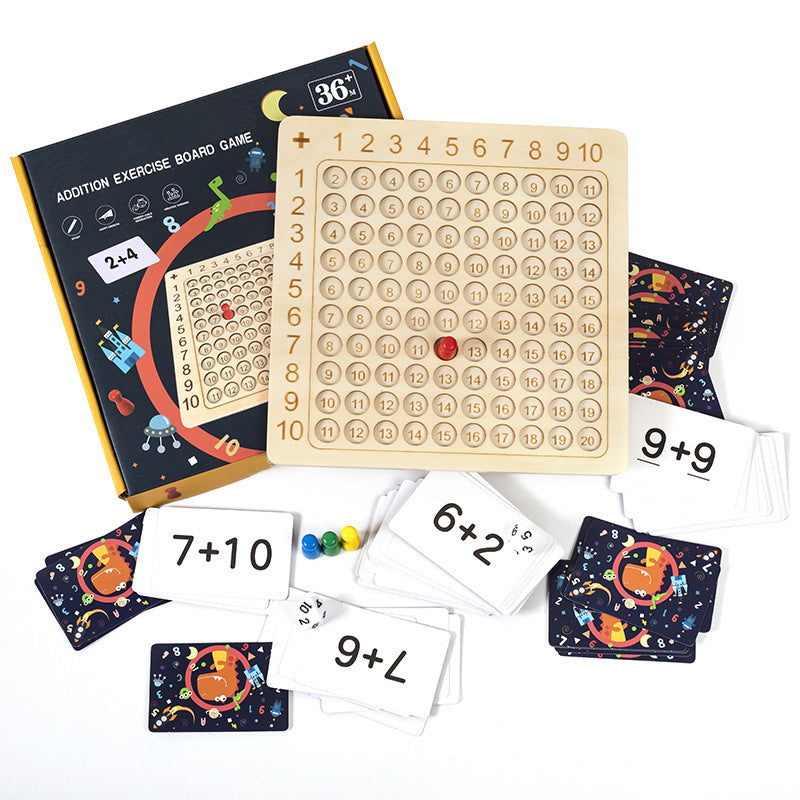 Fun Kids Math Learning Board