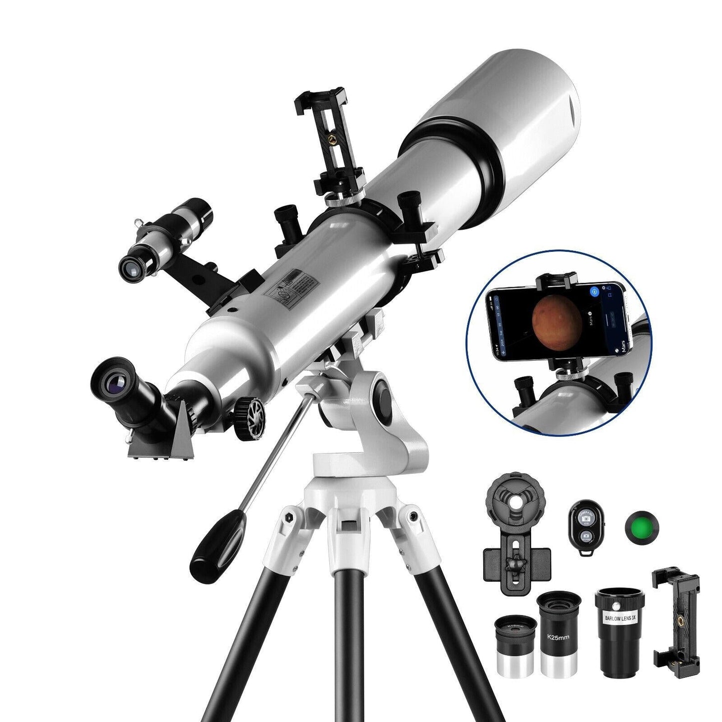 High Power 210x Telescope for Adults and Beginners - Halri