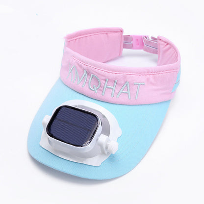 Cooling Outdoor Sun Hat with Built-in Fan