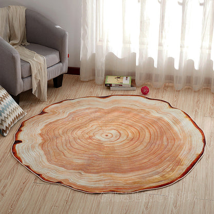 Colorful 3D Tree Rug Polypropylene Modern Non-Slip Carpet - Halri