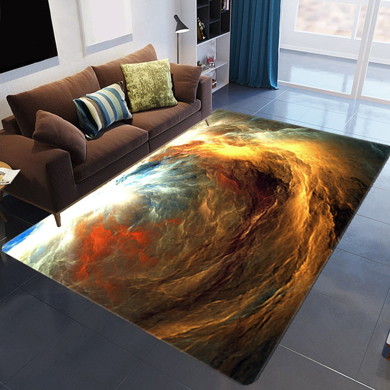 Colorful 3D Cloud Area Rug Soft Non Slip Living Room