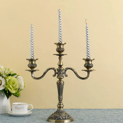 Luxurious Gold Candle Holder