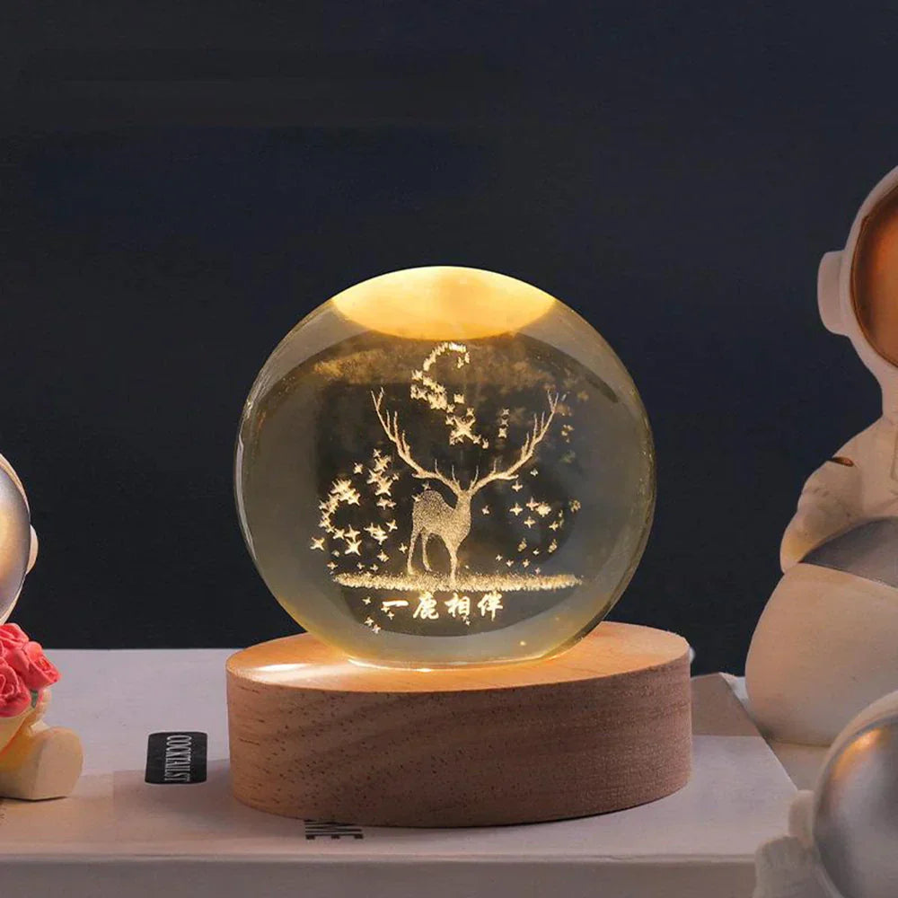 Colorful Galaxy Night Lamp LED Globe Light