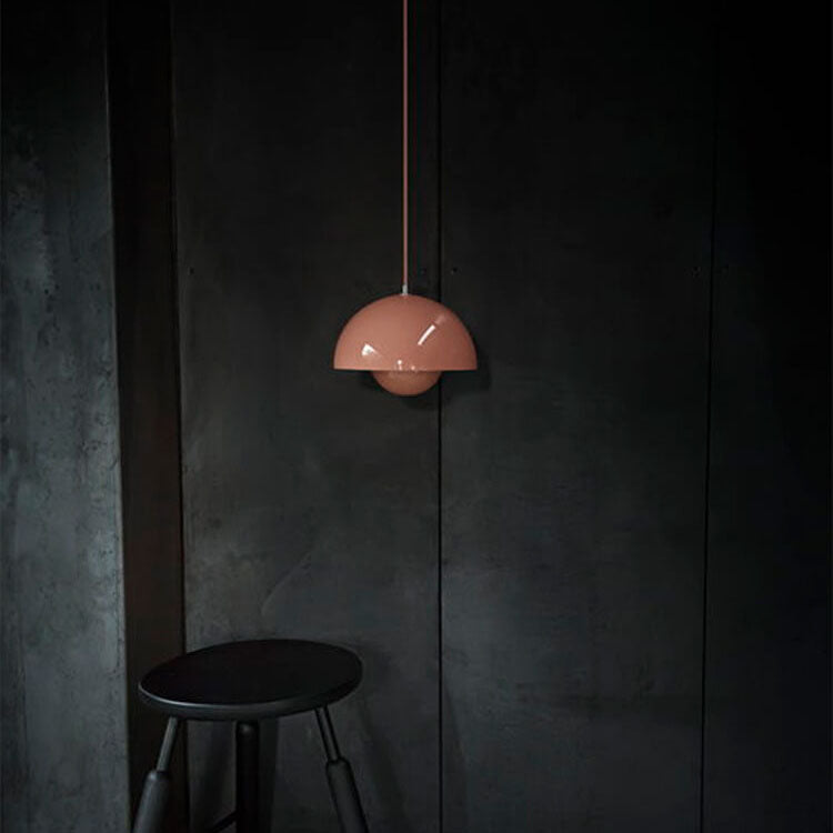 Simple Round Pendant Light Modern Ceiling Fixture